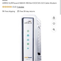 SB6141 Modem Black Wifi 