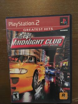 Sony PlayStation ps2 midnight club street racing