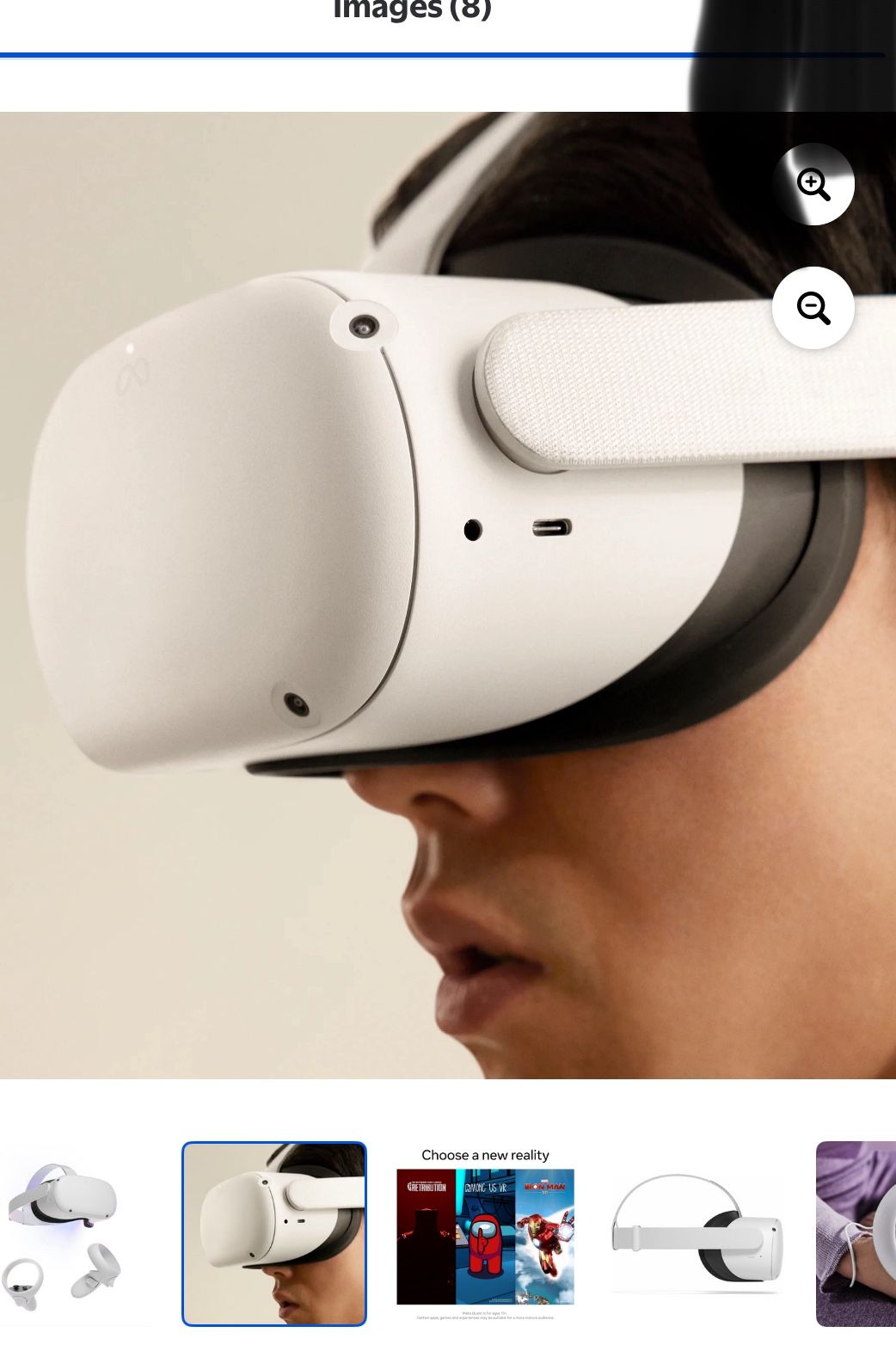 Meta Quest 2 — All-in-One Wireless VR Headset — 256GB