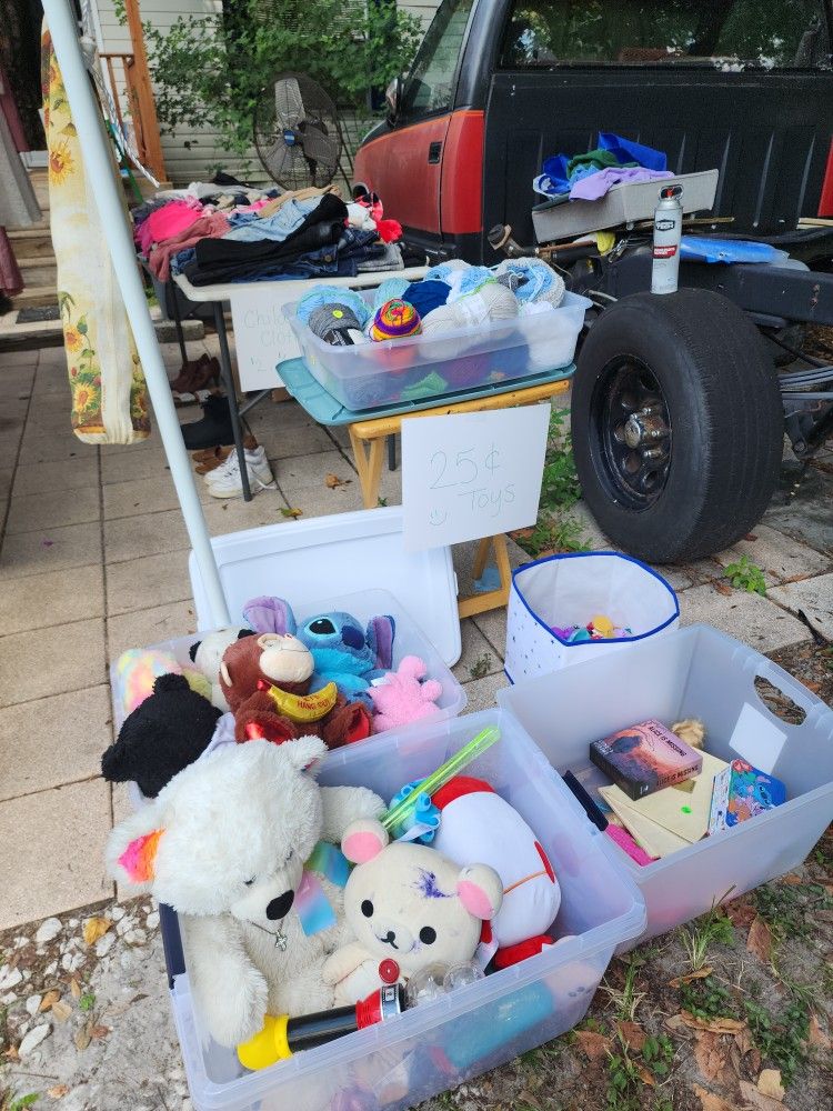 Kids toys and clothes