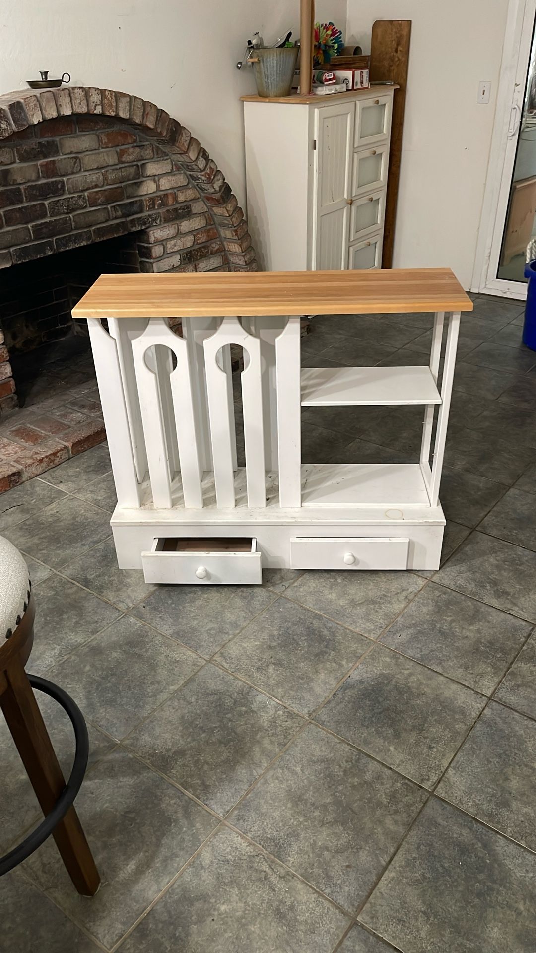 Wooden Wine Rack And Bar