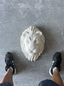 Lion Head Statue