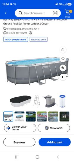 Above ground pool