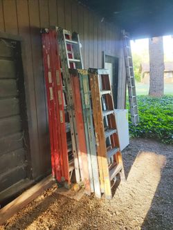 Used 8-ft A-frame ladders - $80/ea obo