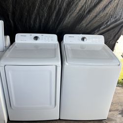 Samsung Washer&dryer Large Capacity Set 60 day warranty/ Located at:📍5415 Carmack Rd Tampa Fl 33610📍