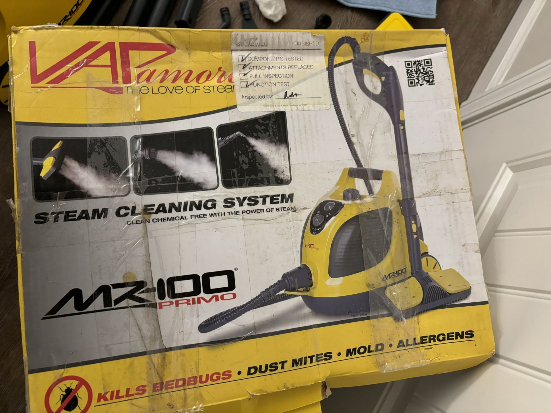 Vapamore Steam Cleaning System