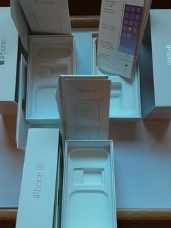 I-Phone Empty Boxes (6, SE, 8)