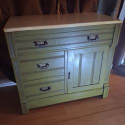 Antique Cabinet from the 1800's/ Victorian Marble Top...