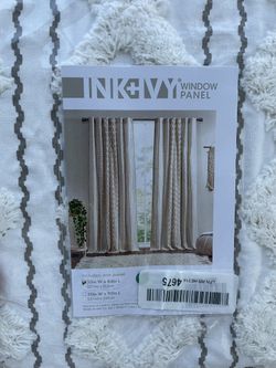 3 Packs Of Window Panel Curtains