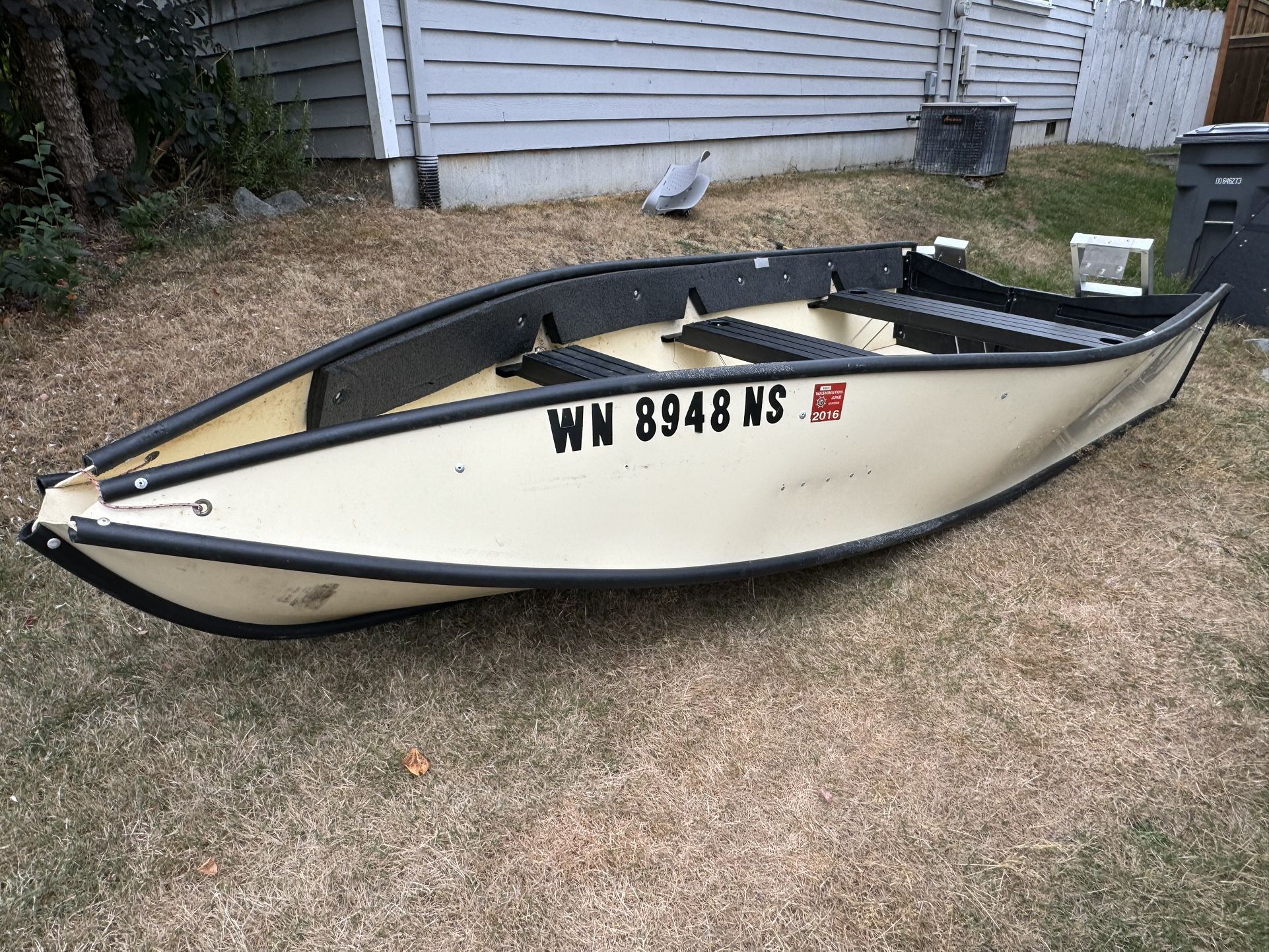 Porta-bote 12’ With Lots Of Extras