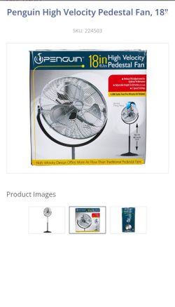Tall Commercial Fan