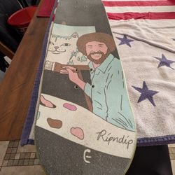 Bob Ross skateboard 
