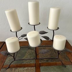 Candle Holder With Candles