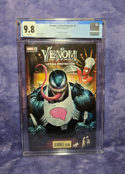 Venom Lethal Protector #1 2022 CGC 9.8 WP DNA Cover