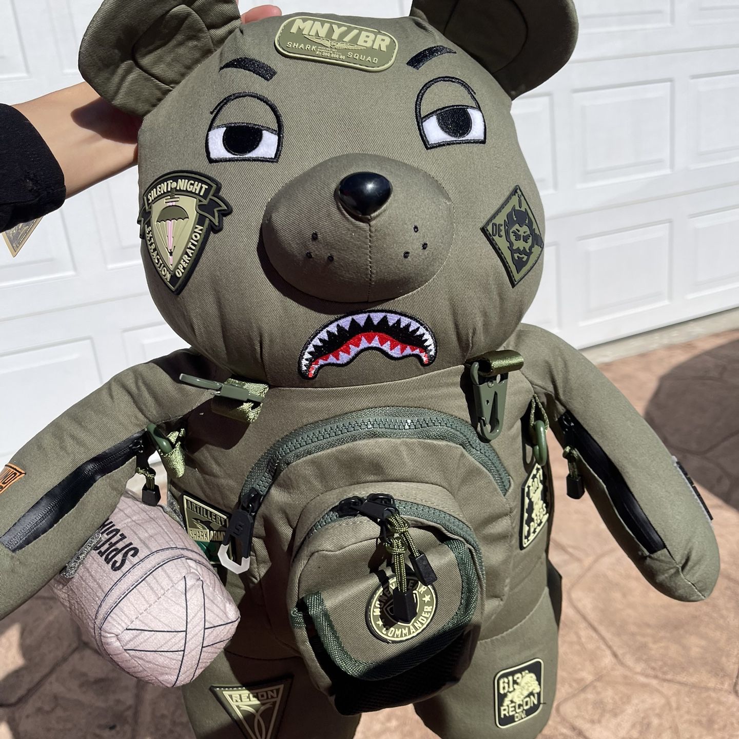 Spray Ground Special Ops 3 Bear Backpack Olive for Sale in West Covina, CA  - OfferUp