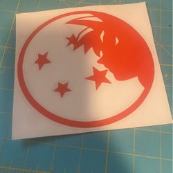 dragon ball z car decal / window sticker