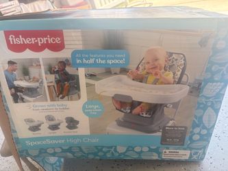 Fisher-Price SpaceSaver High Chair – Open Box, Never Used