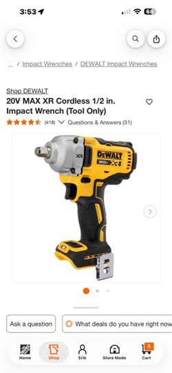1/2 cordless impact wrench