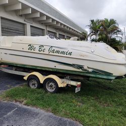 2001 Monterey 24-ft Explorer Deckboat Mechanic Special