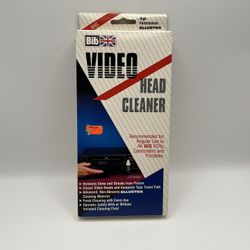 Bib VHS/VCR Video Head Cleaner