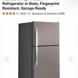 New never open refrigerator