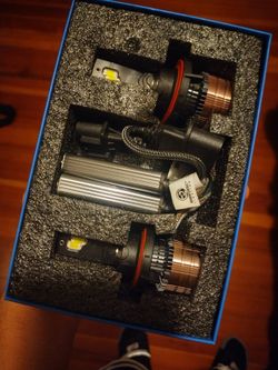 9008/H13 Hi/Lol Beam Led Bulbs 6k White New!