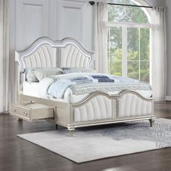  Extra Nice California King Platform Bedframe All Solid Wood Don't Miss