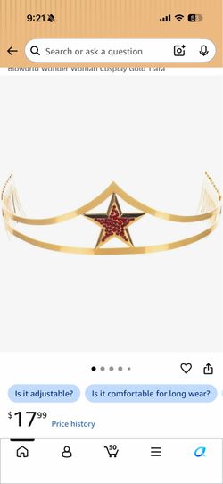 Wonder Woman headpiece New sealed