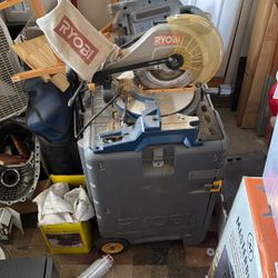 RYOBI Portable Saw Blade Plus Tool Box Not Made Anymore Works Great