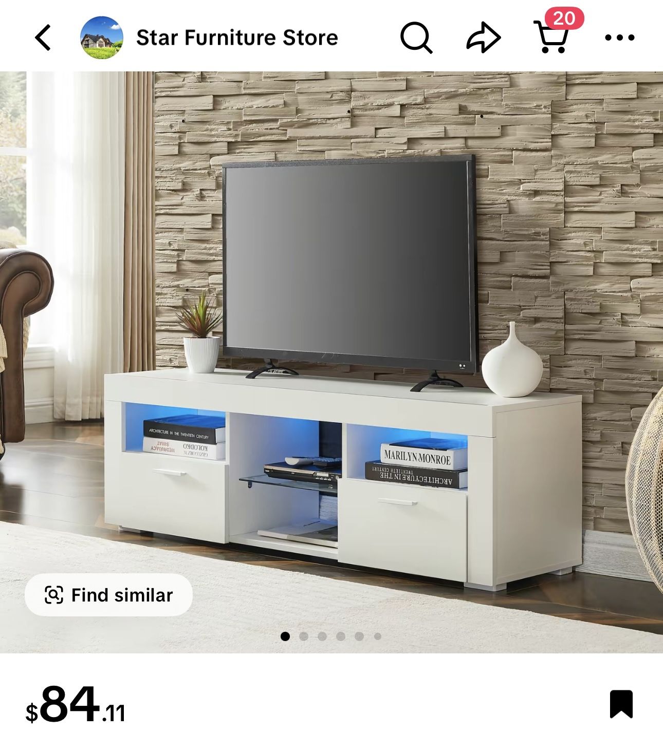 Led Entertainment center 