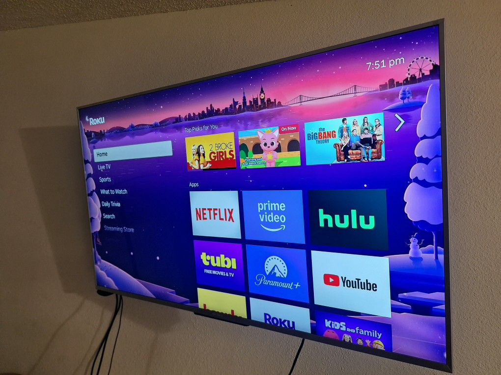 2 TVs With Full Motion TV Mount