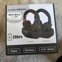 New Headphones Rechargeable 