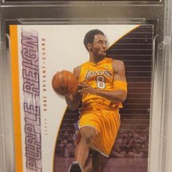 2000 UD GAME JERSEY KOBE BRYANT # 436 PURPKE REIGN GMA 9