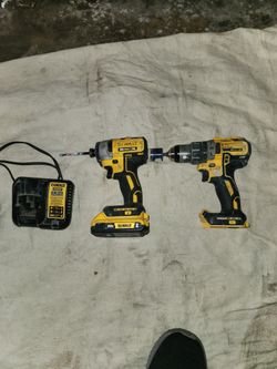 Dewalt Impact Drill And Regular Drill