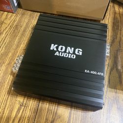 New Kong Audio 4 - Channel High Power Full Range Brazilian Style Amplifier $200 Each 