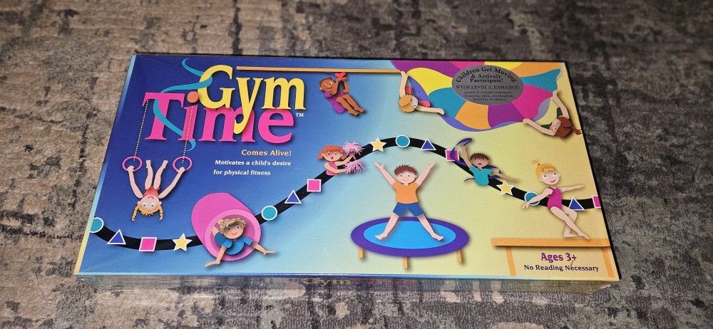 Gym Time Comes Alive! Motivates A Child's Desire For Physical Fitness New/Sealed