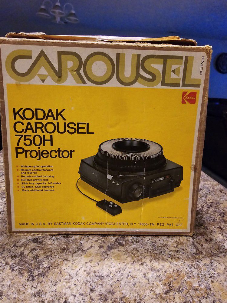 Kodak Carousel 750h Projector 