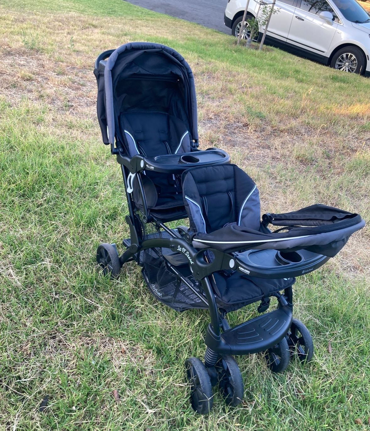 Sit N' Stand Double Stroller