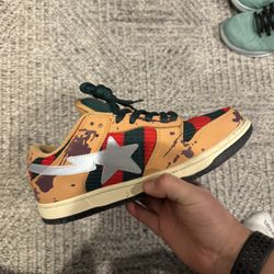Bapesta Freddy Kruger Dunk Size 10 