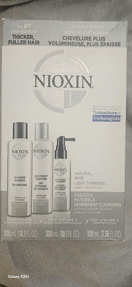 Nioxin Kit And Scalp Treatment