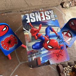 Kids Spider-Man Desk And Chairs