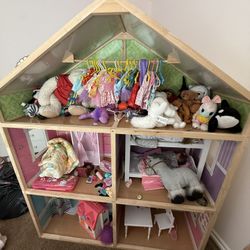 Six Foot Tall Doll House For American Girl Dolls