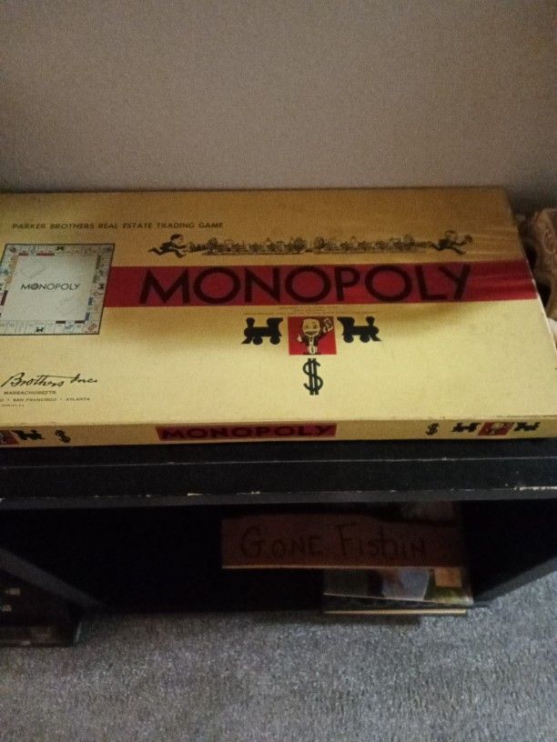 Vintage Monopoly Board Game