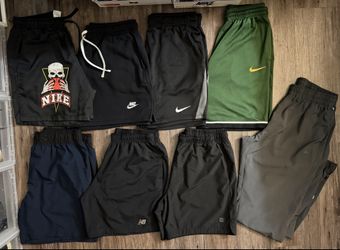 Nike and other brand shorts size Large