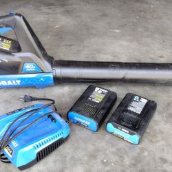Kobalt 40V Max Leaf Blower Including Charger