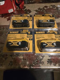 DEWALT 20-volt 6AH