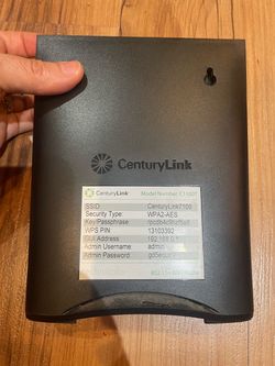 Century Link Internet Modem