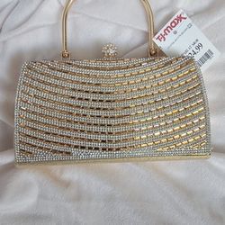 BRAND NEW BEAUTIFUL JEWELED HANDBAG 