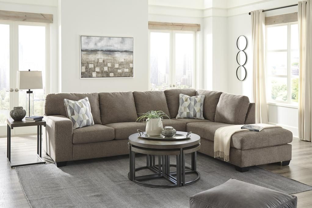 New🌠Dalhart Hickory RAF Sectional by Ashley