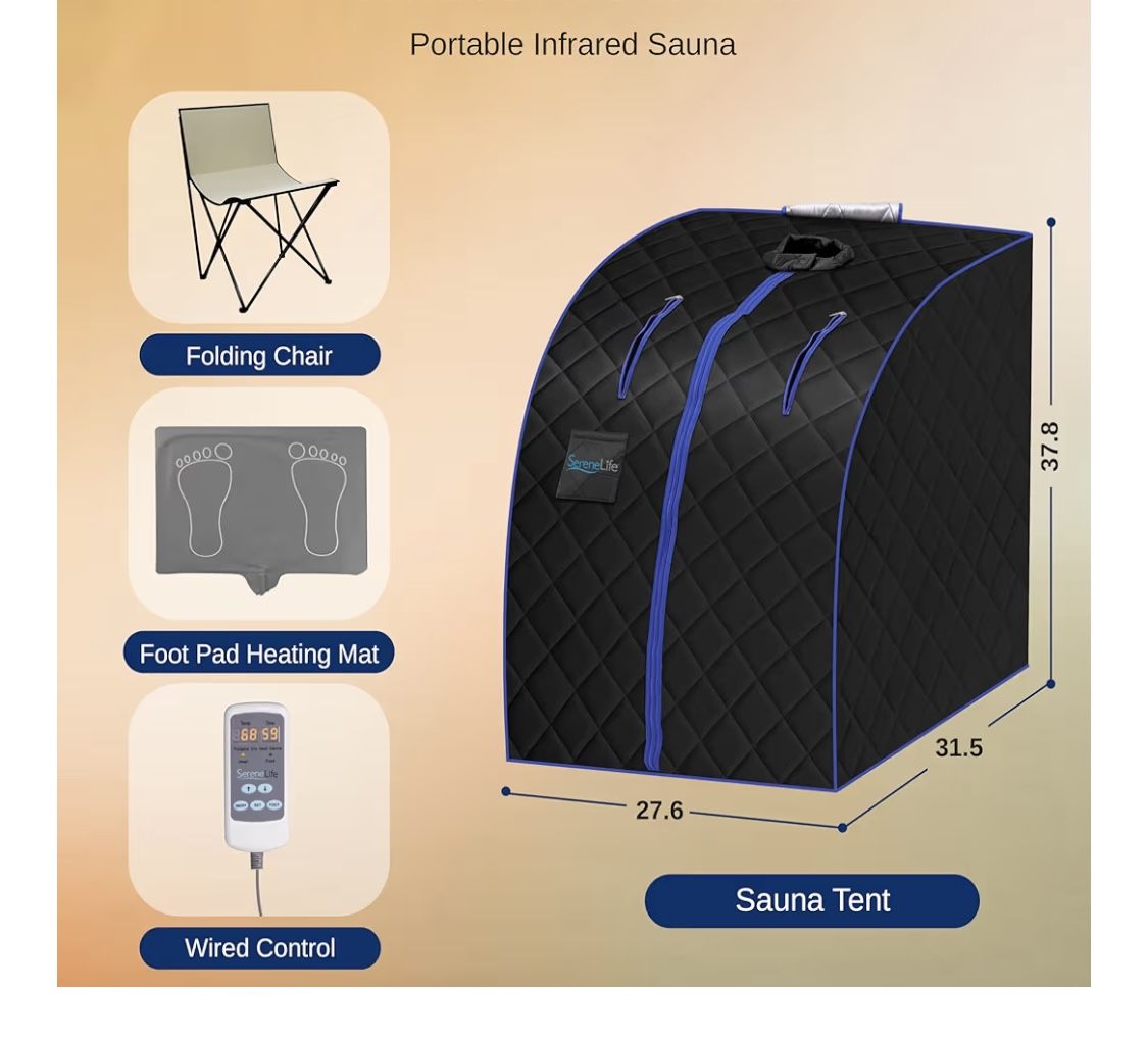 Portable Infrared Steam Sauna